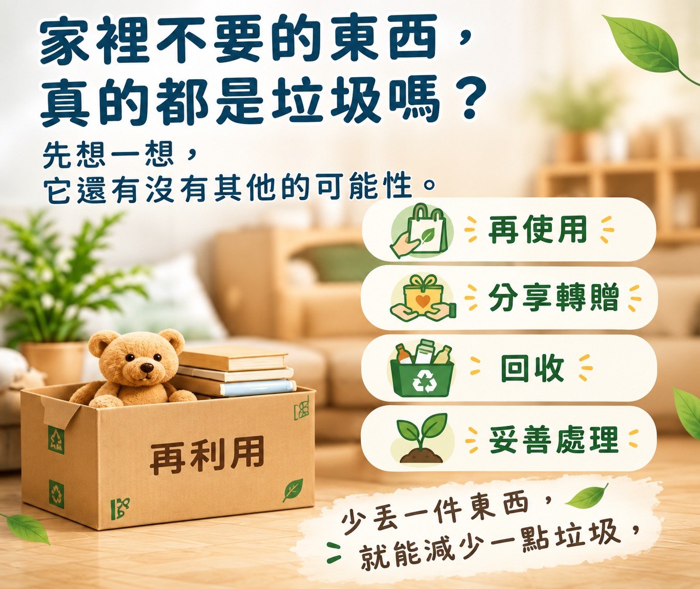 家裡不要的東西，真的都是垃圾嗎？